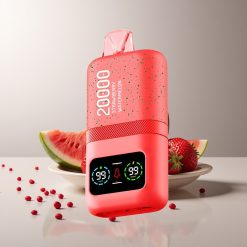 Aivono AIM MAGIC 20000 Puffų Braškė Vandens Melionas 0% Nikotino 26ml Tipas-C
