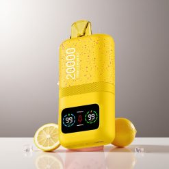 Aivono Aim Magic 20000 Pūkų Rūgščiai Citrininis Ledas 0% 26ml Type-C