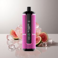 Al Fakher Crown Bar 15K Hipermax Vienkartinis Garinimo Įrenginys Žalias Ledas
