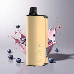 Alibarbar Ingot 9000 Pūkštelėjimai Mėlynų Uogų Sprogimas 22ml 2350mAh LED