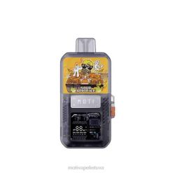 MOTI Vape Charging Lietuva T06677 | MOTI Go Pro vienkartinė dėžutė+prietaisas rūgštus obuolių ledas