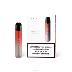 MOTI Vape Disposable T066114 | MOTI S Lite aukščiausios kokybės įrenginys liepsna raudona