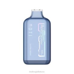 MOTI Vape Flavors T06628 | MOTI Ultra vienkartiniai garai (5%, 6000 įkvėpimų) mėlynių persikų guma