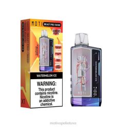 MOTI Vape Lietuva T06652 | MOTI Beast Pro vienkartiniai garai (5%, 10000 įkvėpimų) arbūzų ledas