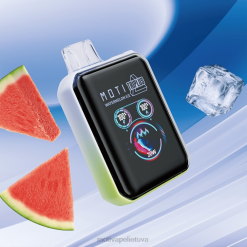 MOTI Vape Near Me T06610 | MOTI Triplus 20 000 vienkartinių garų (5%, 20 000 įkvėpimų) arbūzų ledas