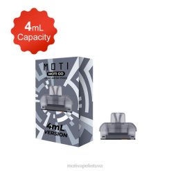 MOTI Vape Near Me T066120 | MOTI Go Pro daugkartinio užpildymo ankštys (pakuotė po 2)