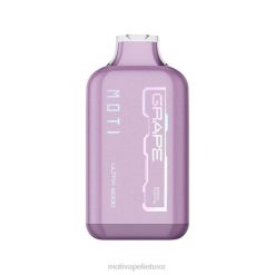 MOTI Vape Near Me T06630 | MOTI Ultra vienkartiniai garai (5%, 6000 įkvėpimų) Vynuogė