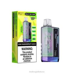 MOTI Vape Price T06646 | MOTI Beast Pro vienkartiniai garai (5%, 10000 įkvėpimų) kivi pasiflorų gvajava