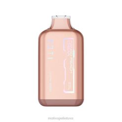 MOTI Vape Refill Lietuva T06635 | MOTI Ultra vienkartiniai garai (5%, 6000 įkvėpimų) mango persikų kremas