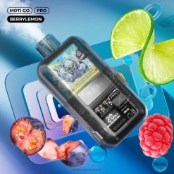 MOTI Vape Vilnius T06611 | MOTI Go Pro vienkartiniai garai (5%, 12000 išpūtimų) uogų citrina