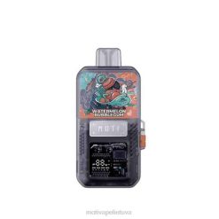 MOTI Vape Vilnius T06681 | MOTI Go Pro vienkartinė dėžutė+prietaisas arbūzo burbuliukai