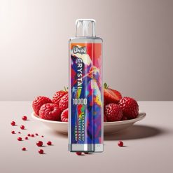UWIN Crystal 10000 Pūkų Braškė Avietė Vyšnia RGB