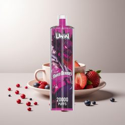 UWIN Shisha Hookah Crystal 20000Puffs Mišrios Uogos 22ml Mesh Coil Type-C