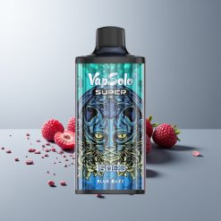 Vapsolo Super 15000 Pūkų 40ml 850mAh Mėlyna Raguolė