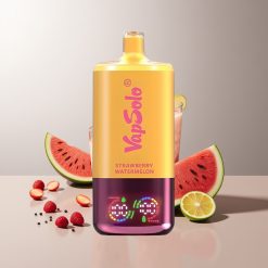 Vapsolo Triple 30000 Pūkų Vaisių Kombinacija: Braškė Arbūzas & Citrina Persikas 40ml Type-C