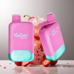 Vapsolo Twins 20000 Puffs Braškės Avietės Vyšnios Šaldytos ir Vynuogių Šaldytos 40 ml Type-C
