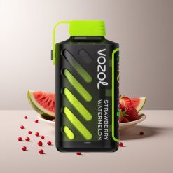 VOZOL Gear Power 20000 Puffs Dual Mesh 20mL Braškinė Arbūzas