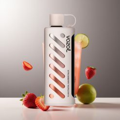 VOZOL Gear Shisha 25000 Pufų Braškės Margarita S.i.L.C Tech Dviguba Tinklelio Dviguba Veiksena
