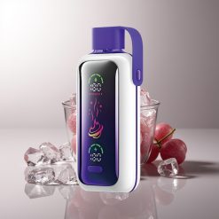 VOZOL Star 20000 Puffs Dvigubas Tinklas 650mAh Vynuogės Ledas