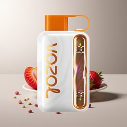 VOZOL STAR 40000 Pūkų Vienkartinės Elektroninės Cigaretės Braškė-Kiwi 1000mAh Type-C 20/50mg/ml
